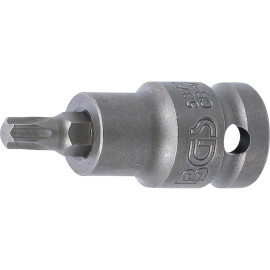 Douille à Embouts à Choc 55 mm - 12,5 mm (1/2 ), Profil Torx T40 - Résistante et Précise - BGS