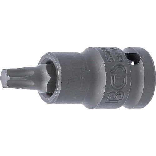 Douille à Embouts à Choc 55 mm - 12,5 mm (1/2 ), Profil Torx T45 - Résistante et Précise - BGS