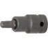 Douille à Embouts à Choc 55 mm - 12,5 mm (1/2 ), Profil Torx T47 - Résistante et Précise - BGS