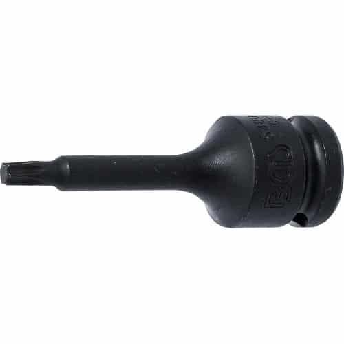 Douille à Embouts à Choc 75 mm - 12,5 mm (1/2 ), Profil Torx T30 - Résistante et Précise - BGS