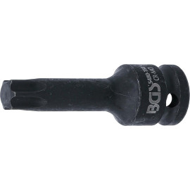 Douille à Embouts à Choc 75 mm - 12,5 mm (1/2 ), Profil Torx T60 - Résistante et Précise - BGS