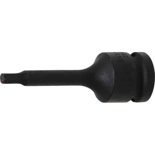 Douille à Embouts à Choc 75 mm - 12,5 mm (1/2 ), Six Pans Intérieurs 5 mm - Résistante et Précise - BGS