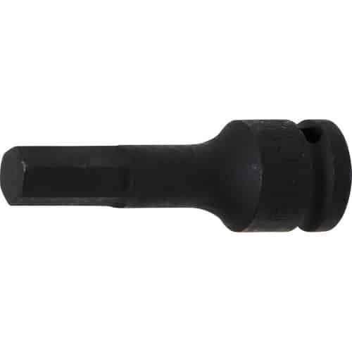 Douille à Embouts à Choc 75 mm - 12,5 mm (1/2 ), Six Pans Intérieurs 12 mm - Robuste et Précise - BGS