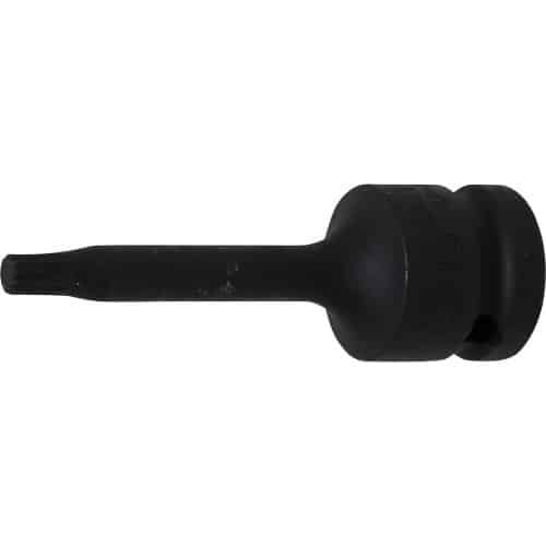 Douille à Embouts à Choc 75 mm - 12,5 mm (1/2 ), Denture Multiple Intérieure XZN M6 - , Résistante et Précise - BGS