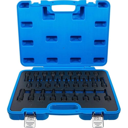 Jeu de Douilles à Embouts à Choc 27 pcs - Acier Résistant - Performance et Durabilité, Pro - D-Work