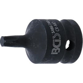 Douille à Embouts à Choc 42 mm - Résistante et Précise, Acier, Pro - D-Work