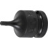 Douille à Embouts à Choc 42 mm - 12,5 mm (1/2), Profil Torx T70, Résistante et Précise, Acier - D-Work