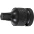 Douille à Embouts à Choc 42 mm - 12,5 mm (1/2 ), Profil Torx T55 - - Résistante et Précise - BGS