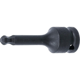 Douille à Embouts à Choc 75 mm - 12,5 mm (1/2), Six Pans Intérieurs 8 mm - Résistante et Précise - D-Work