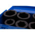 Jeu de Douilles à Choc Longues 25 mm (1 ) 27-50 mm - 8 Pièces - Acier Résistant et Usage Professionnel - BGS
