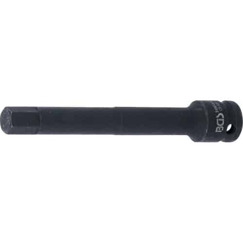 Douille à Embouts à Choc 150 mm - 12,5 mm (1/2 ), Six Pans Intérieurs 14 mm - Robuste et Précise - BGS