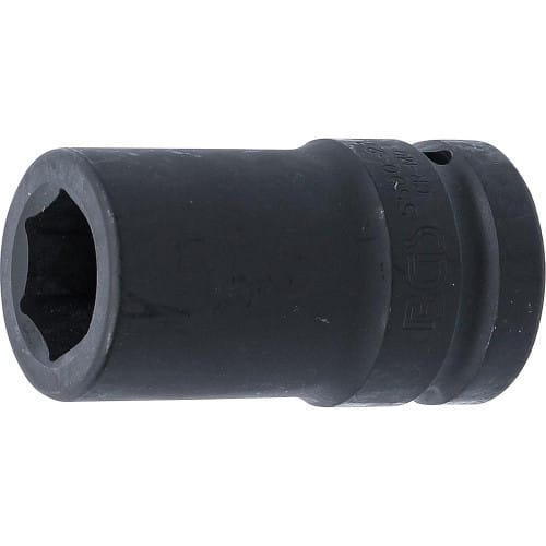 Douille à Choc Six Pans Longue 25 mm (1\ ) - 27 mm - Acier Résistant - Usage Professionnel - BGS