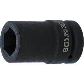 Douille à Choc Six Pans Longue 25 mm (1\ ) - Acier Résistant - Usage Professionnel et Durable - BGS