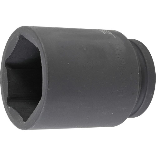 Douille à Choc Six Pans Longue 25 mm (1 ) - 75 mm - Acier Résistant - Usage Professionnel - BGS