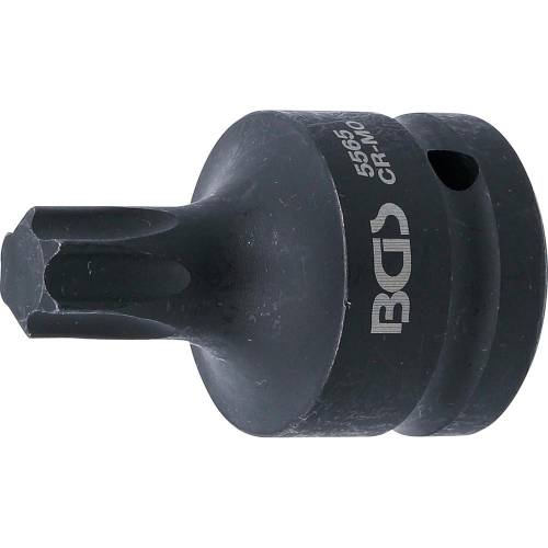Douille à Embouts de Puissance 60 mm - 20 mm (3/4 ), Profil Torx T65 - Précision et Robustesse - BGS