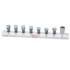 Bloc de Démonstration pour Douilles Gear Lock - 0,38x0,08x0,035 m - Compatible Système Gear Lock - Précision et Fiabilité - BGS
