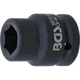Douille à Choc Six Pans 20 mm (3/4 ) - 19 mm - Résistante et Précise - BGS