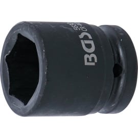 Douille à Choc Six Pans 20 mm (3/4 ) - 30 mm Longueur - Acier Résistant - Usage Professionnel - BGS