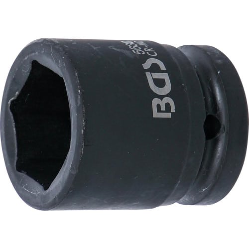 Douille à Choc Six Pans 20 mm (3/4 ) - 30 mm Longueur - Acier Résistant - Usage Professionnel - BGS