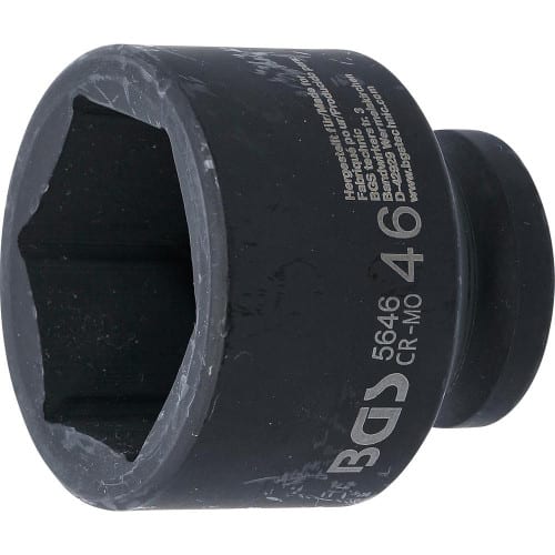 Douille à Choc Six Pans 20 mm (3/4 ) - 46 mm - Acier Résistant - Usage Professionnel - BGS