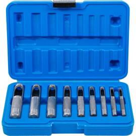 Jeu de Poinçons Creux 3-12 mm - 9 pcs - Acier Durable - Précision et Polyvalence, Pro - D-Work