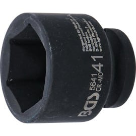 Douille à Choc Six Pans 20 mm (3/4 ) - 41 mm - Acier Résistant - Usage Professionnel et Durable - BGS