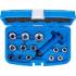 Jeu de Poinçons Creux 14 pcs - 5 à 35 mm - Acier Résistant - Précision et Durabilité, Pro - D-Work