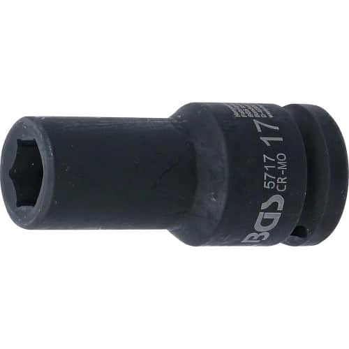 Douille à Choc Six Pans Longue 20 mm (3/4 ) - - Puissance et Précision - BGS
