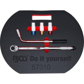 Kit Pneus pour Changement de Roues - 5 pcs - Outils Complets et Pratiques - Acier, Pro - D-Work