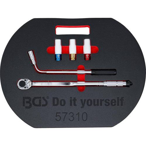 Kit Pneus pour Changement de Roues - 5 Pièces - Outils Complets et Pratiques - - BGS