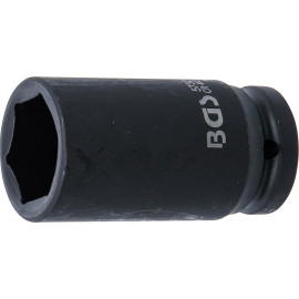 Douille à Choc Six Pans Longue 20 mm (3/4 ) - - Puissance et Durabilité - BGS