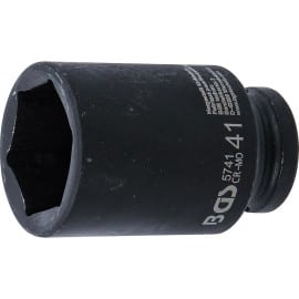 Douille à Choc Six Pans Longue 20 mm (3/4 ) - 41 mm - Résistante et Précise - - BGS