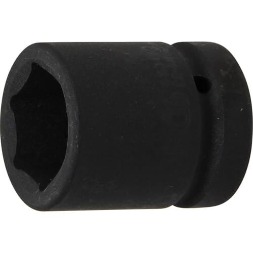 Douille à Choc Six Pans 25 mm (1 ) - 34 mm - Acier Résistant - Usage Professionnel et Durable - BGS