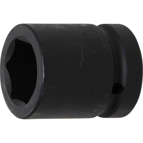 Douille à Choc Six Pans 25 mm (1\ ) - 32 mm - Acier Résistant - Usage Professionnel - BGS