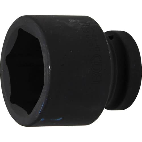 Douille à Choc Six Pans 25 mm (1 ) - 50 mm - Acier Résistant - Usage Professionnel et Durable - BGS
