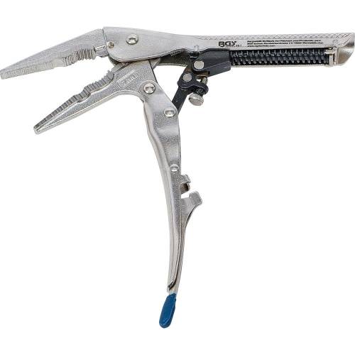 Pince Étau à Longs Becs Automatique 190 mm - Acier, Précision et Confort d Utilisation, Zones Difficiles - D-Work