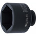 Douille à Choc Six Pans 25 mm (1 ) 75 mm - Acier Résistant - Usage Professionnel et Durable - BGS