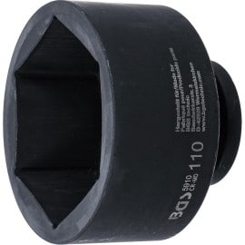 Douille à Choc Six Pans 25 mm (1 ) 110 mm - Acier Résistant - Usage Professionnel - BGS