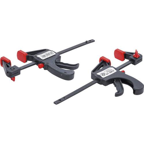 Jeu de Serre-Joint et d'Écartement 105 mm - 2 pcs - Acier Robuste - Maintien et Serrage Fiables - D-Work