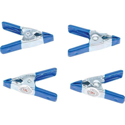 Jeu de Pinces à Colle Mini 50 mm - Acier, 4 Pièces - Précision et Maintien Fiable - BGS