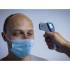 Thermomètre de Fièvre Front Sans Contact - Infrarouge 0-100 deg. - Mesure Rapide et Hygiénique - D-Work