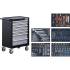 Servante d Atelier 7 Tiroirs - 246 Outils Complets - Rangement Robuste et Mobile pour Atelier - BGS