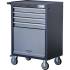 Servante d Atelier 4 Tiroirs 52 x 133 x 74,5 cm - 1 Tablette Rabattable - Rangement Pratique et Mobile - D-Work