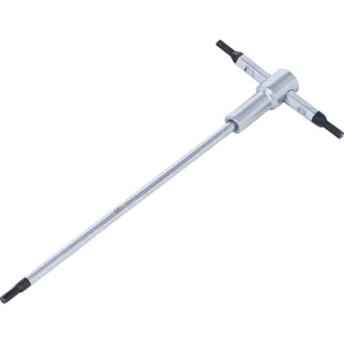 Tournevis à Poignée en T Coulissante 3 mm - Six Pans Femelle - Précision et Confort d Utilisation - BGS