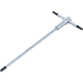 Tournevis à Poignée en T Coulissante 4 mm - Six Pans Femelle - Précision et Confort d Utilisation - BGS