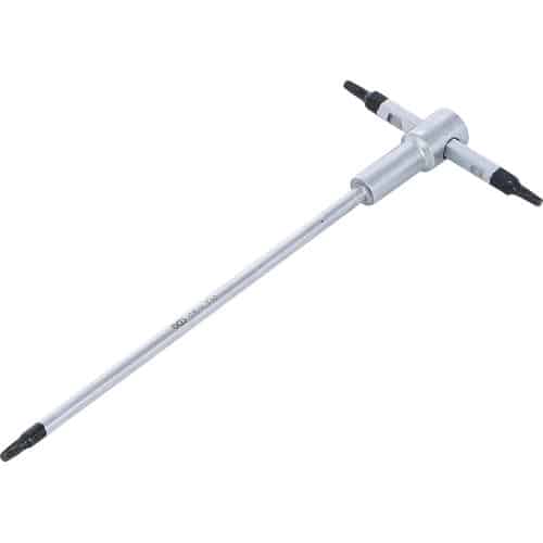 Tournevis à Poignée en T Coulissante T10 - Profil Torx - Précision et Confort d Utilisation - BGS