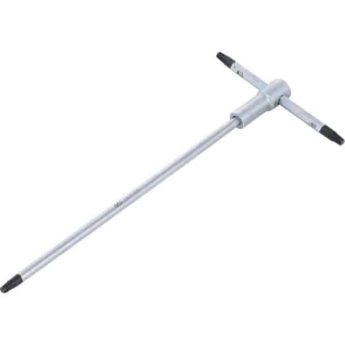 Tournevis à Poignée en T Coulissante T25 - Profil Torx - Précision et Confort d Utilisation, Acier - D-Work