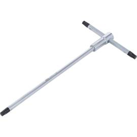 Tournevis à Poignée en T Coulissante T45 - Profil Torx - Précision et Confort d Utilisation, Acier - D-Work