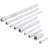 Jeu de Rallonges Basculantes 9 Pièces - 6,3 mm (1/4 ), 10 mm (3/8 ), 12,5 mm (1/2 ) - Acier Résistant - Polyvalence et Pra - BGS