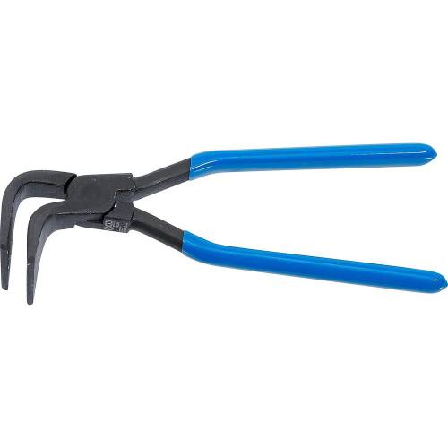 Pince à Soyer Coudée 90° 280 mm - Acier, Précision et Confort d Utilisation - - BGS